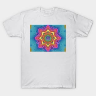 Colourful Mandala Design T-Shirt